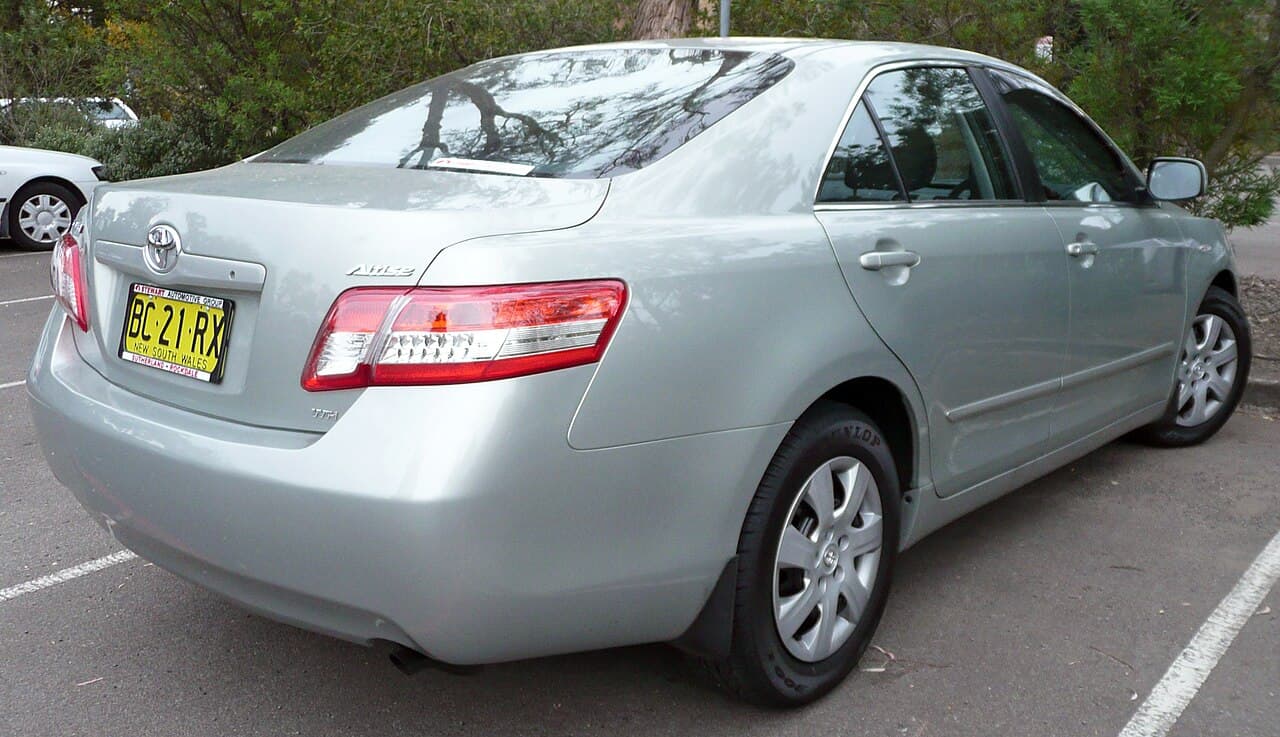 Toyota Camry, representative photo