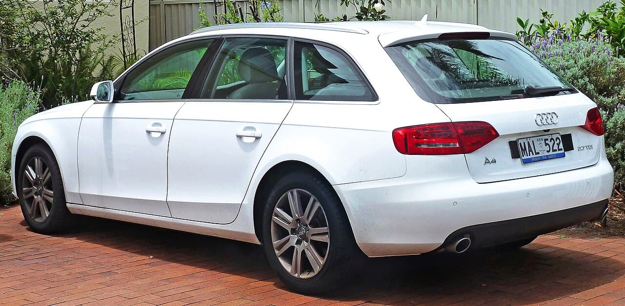 Audi A4, representative photo