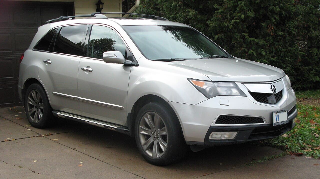 Acura MDX, representative photo