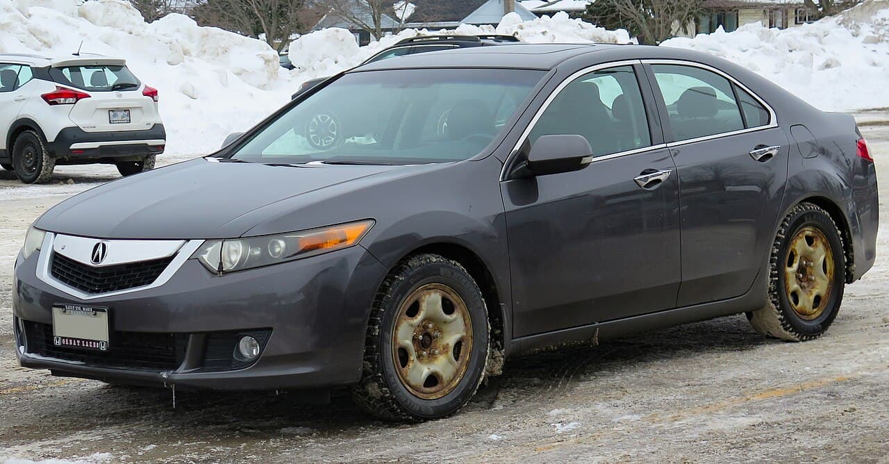 Acura TSX, representative photo