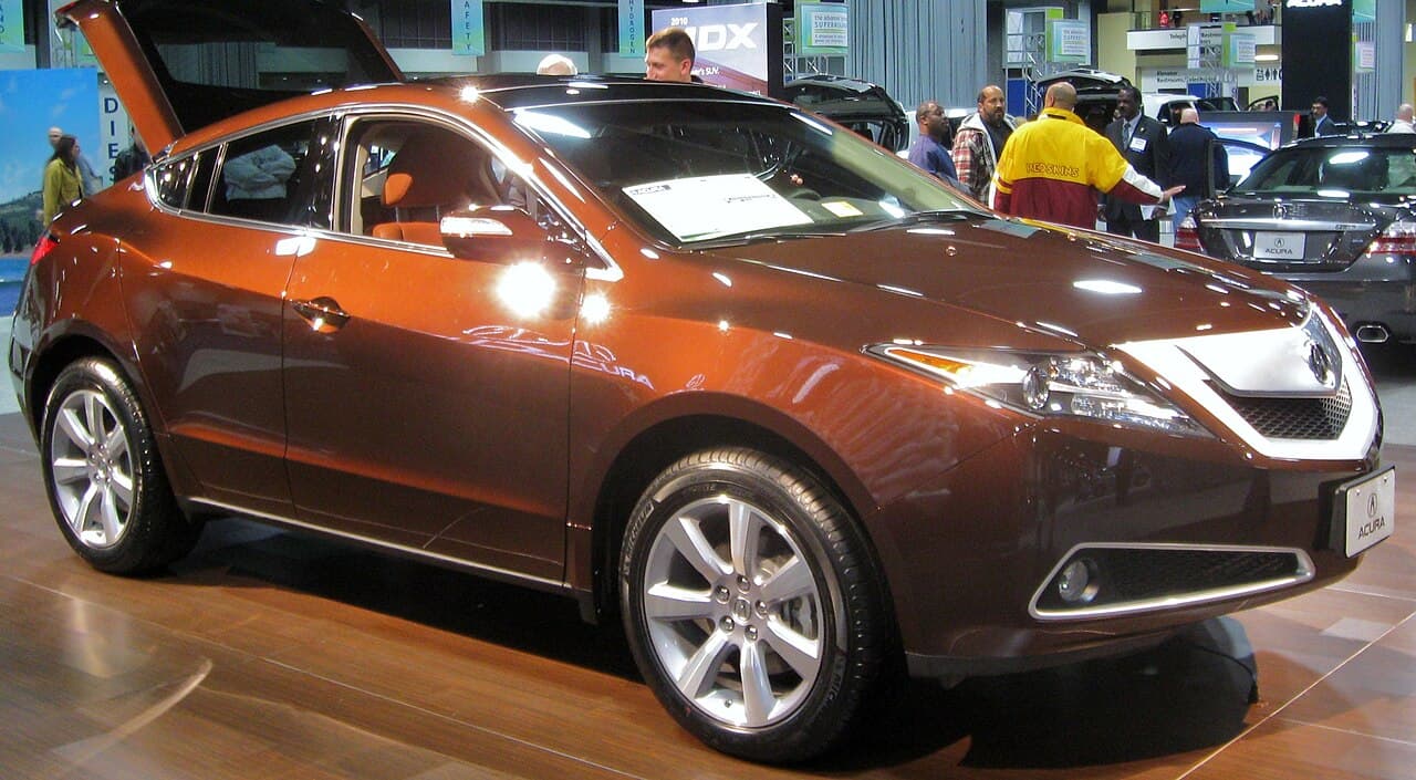 Acura ZDX, representative photo
