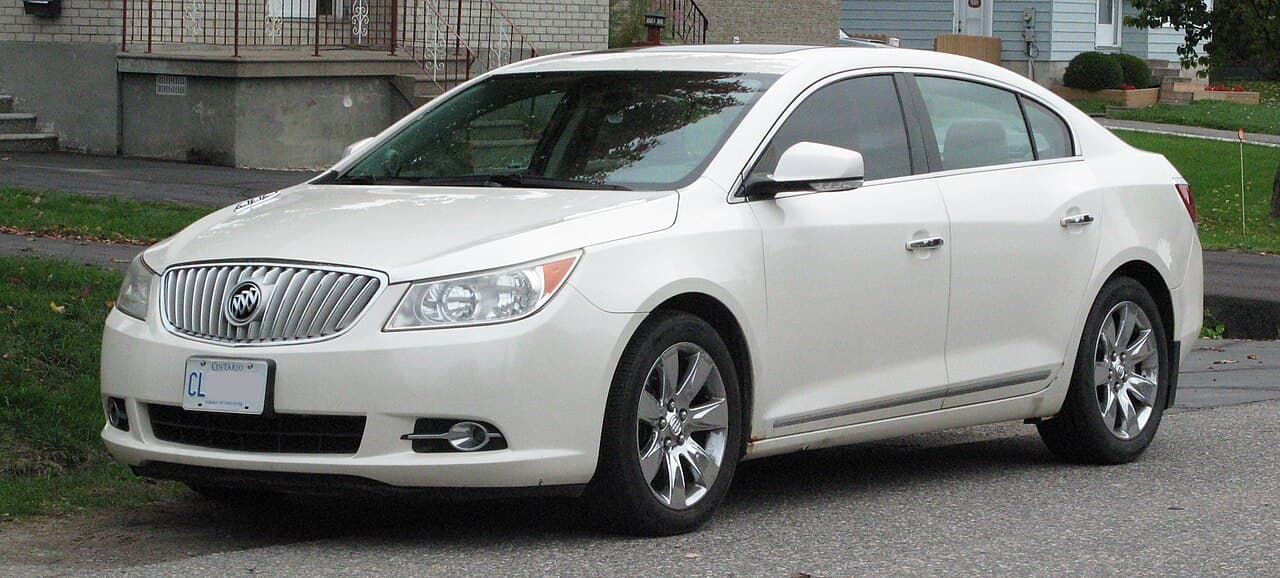 Buick LaCrosse, representative photo