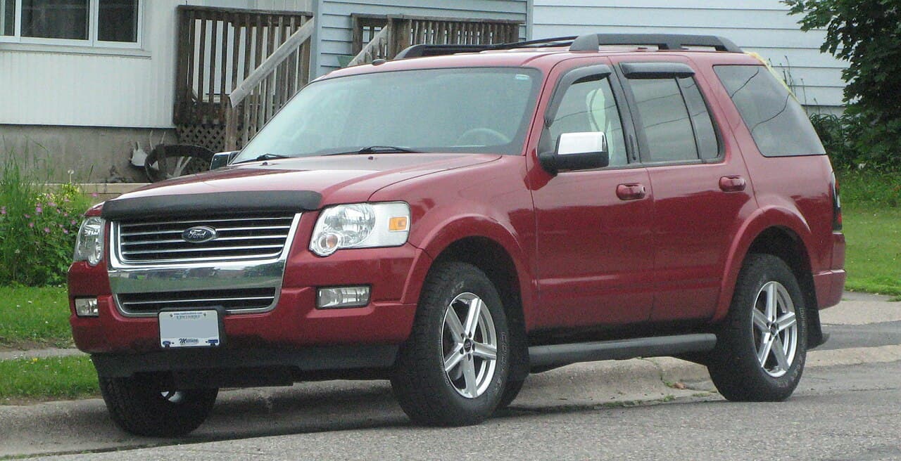 Ford Explorer, representative photo
