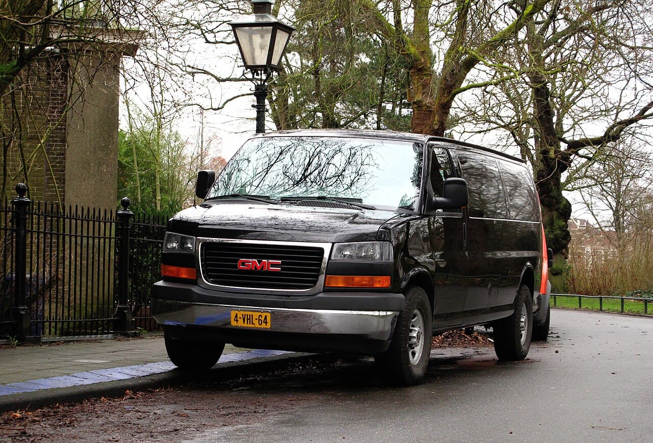 GMC Savana, representative photo