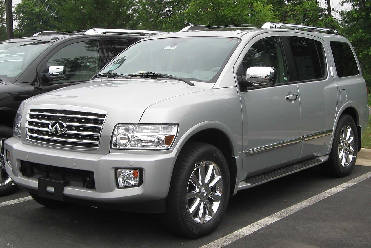 Infiniti QX56, representative photo