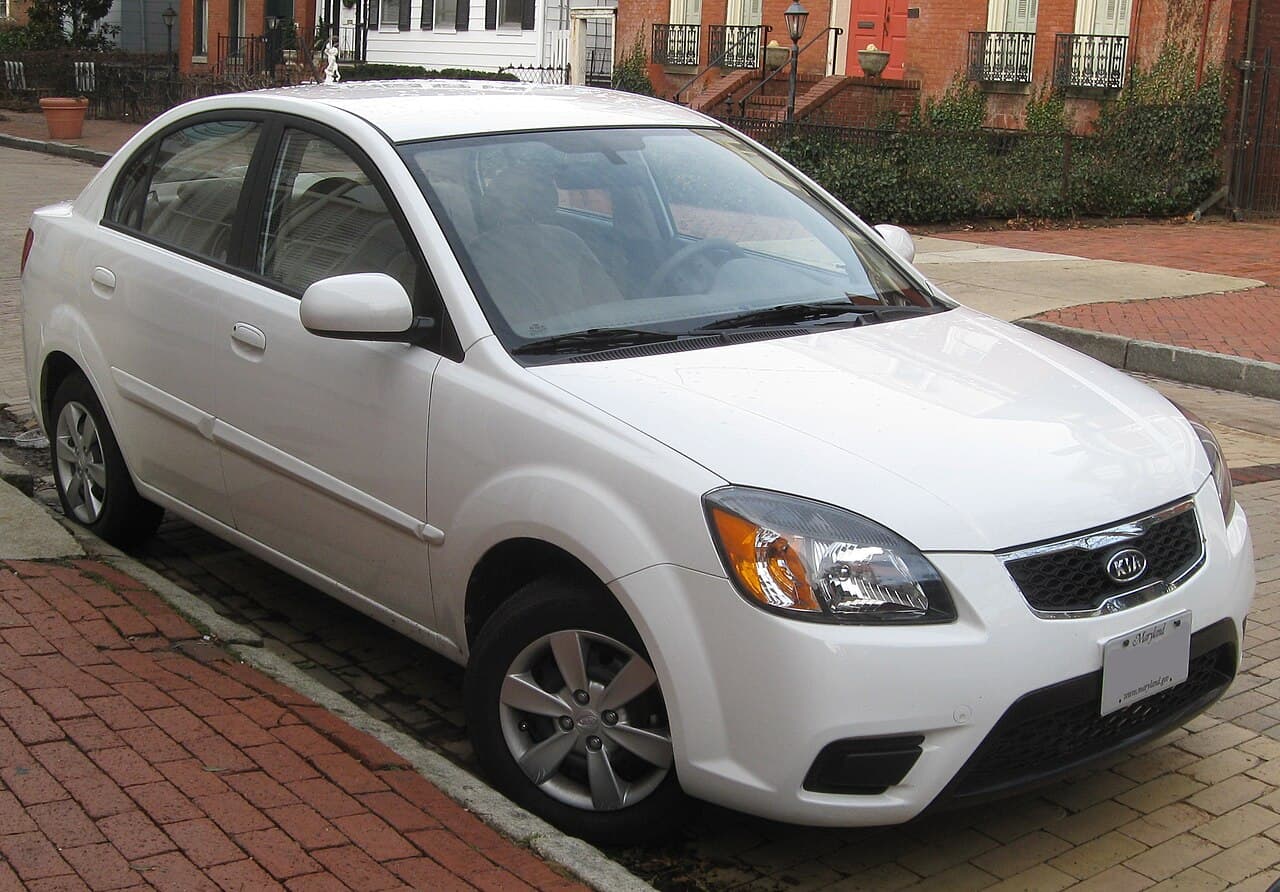 Kia Rio, representative photo