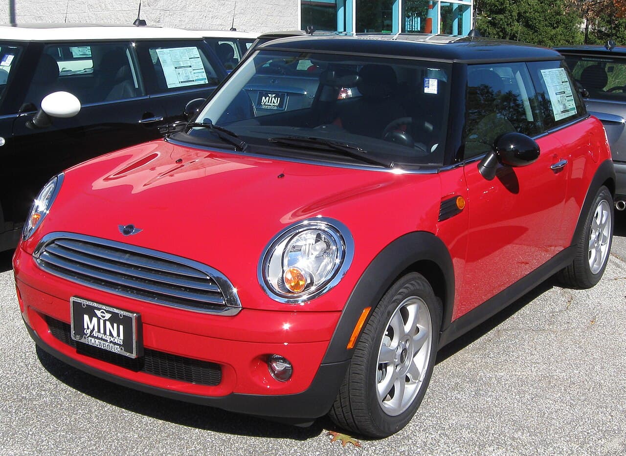 MINI Cooper, representative photo