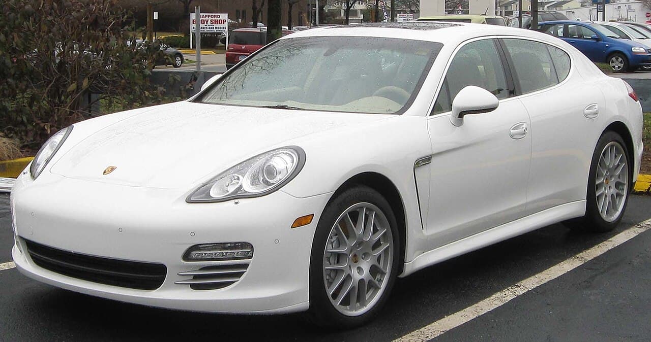 Porsche Panamera, representative photo