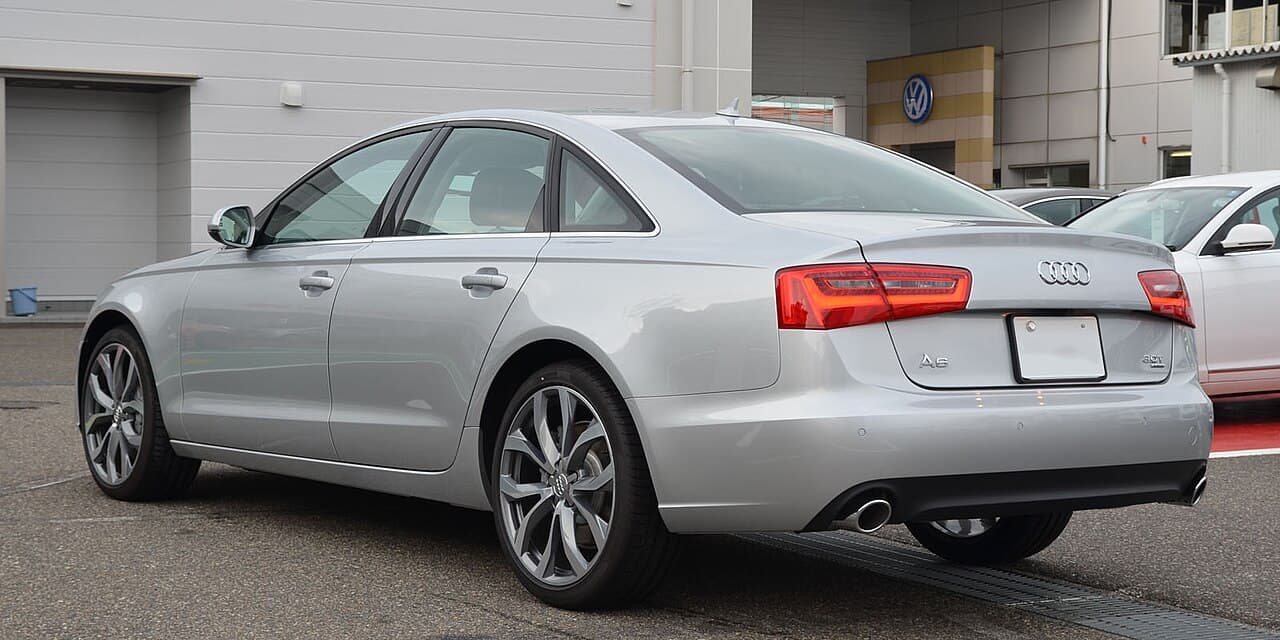 Audi A6, representative photo