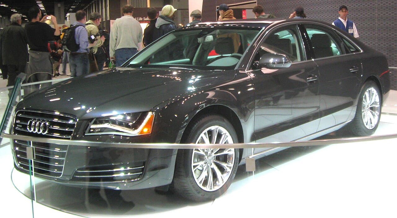Audi A8, representative photo