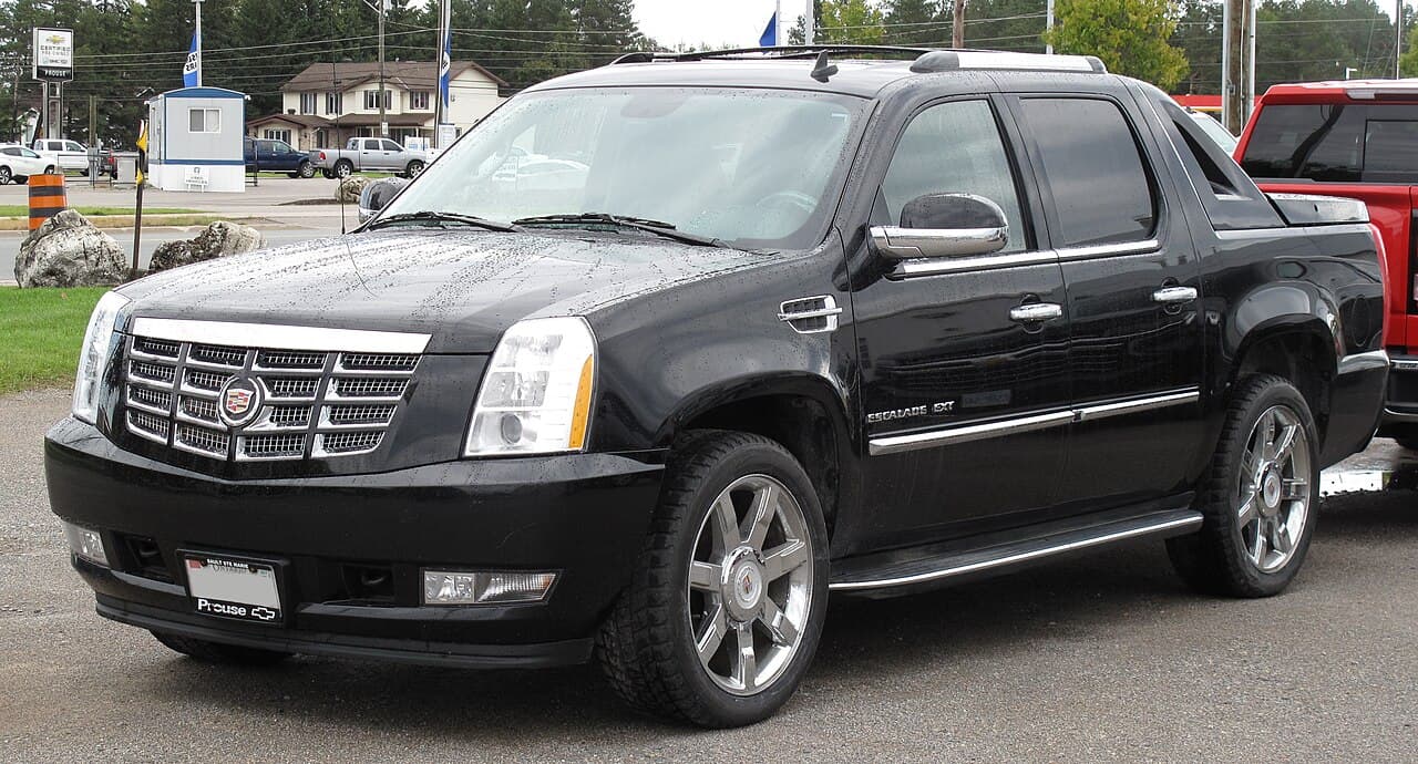Cadillac Escalade EXT, representative photo