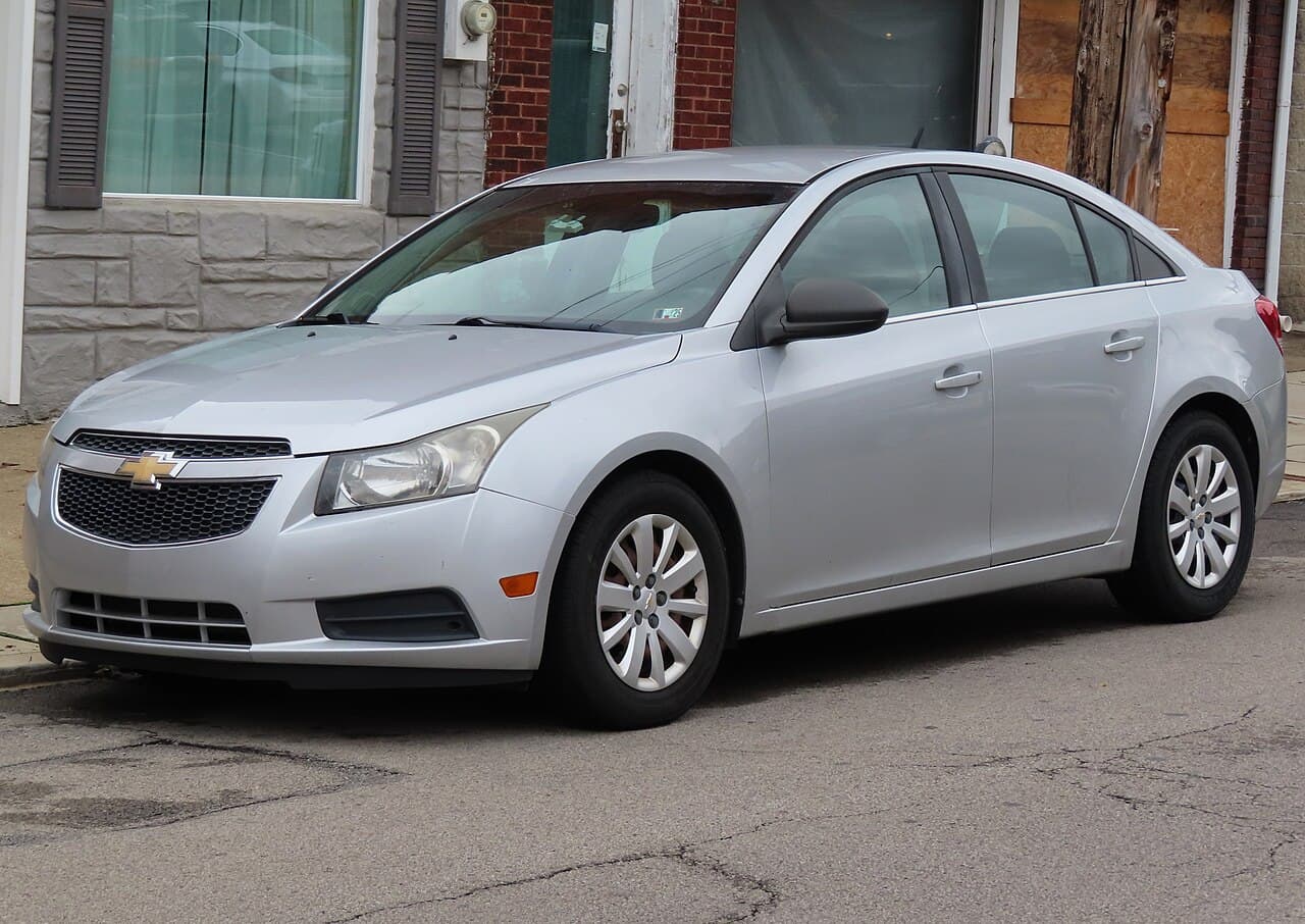 Chevrolet Cruze, representative photo