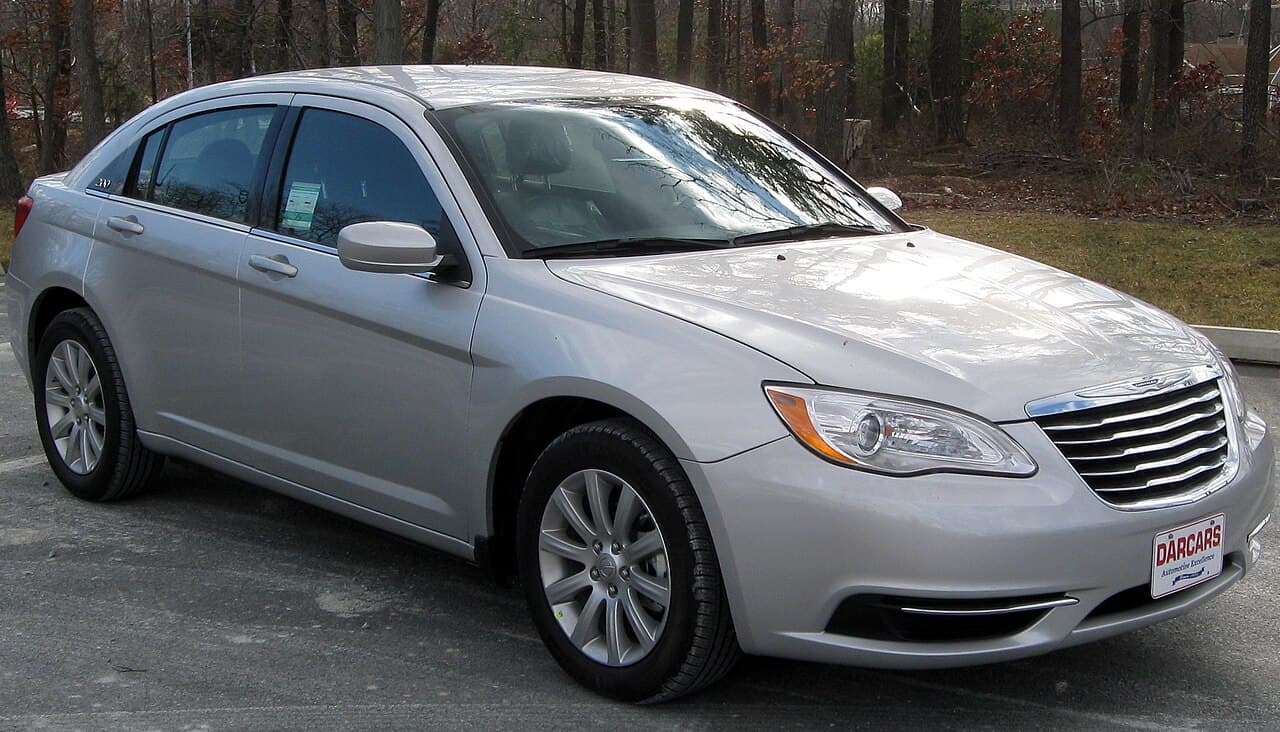 Chrysler 200, representative photo