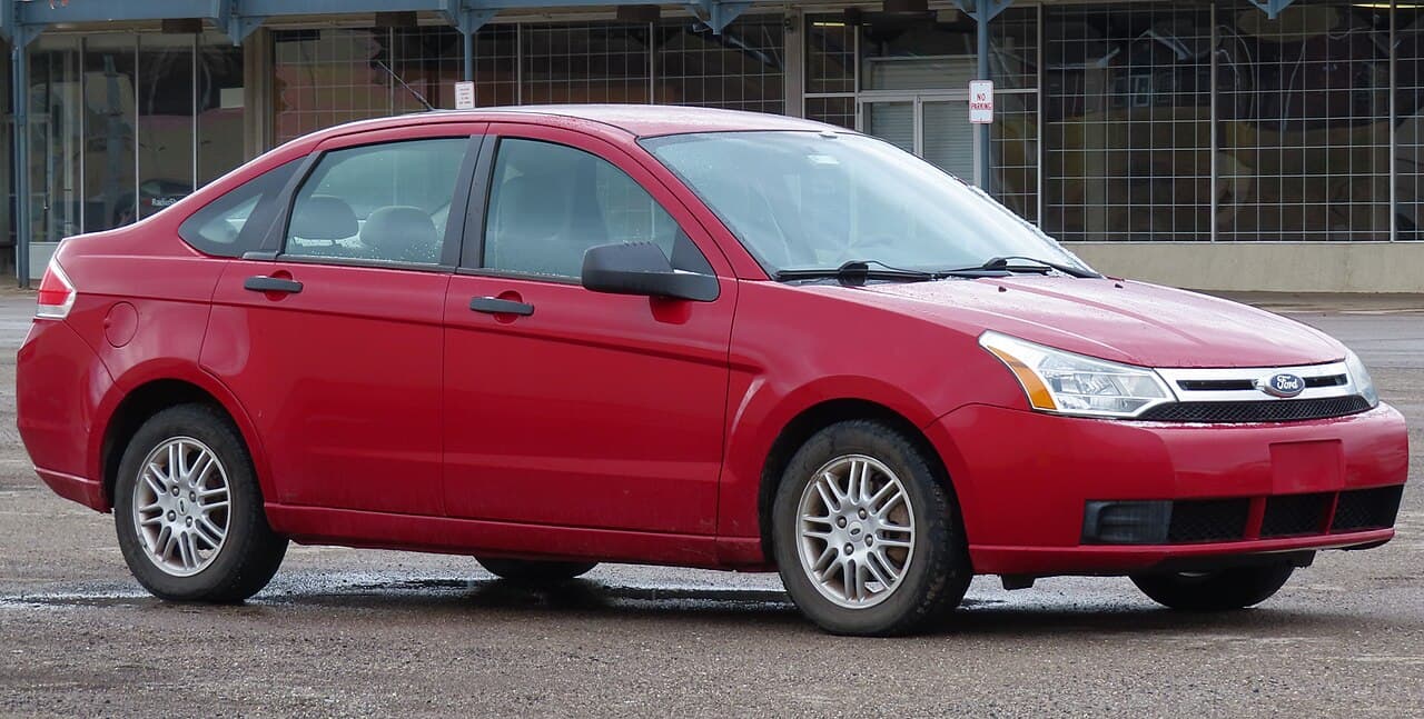 Ford Focus, representative photo