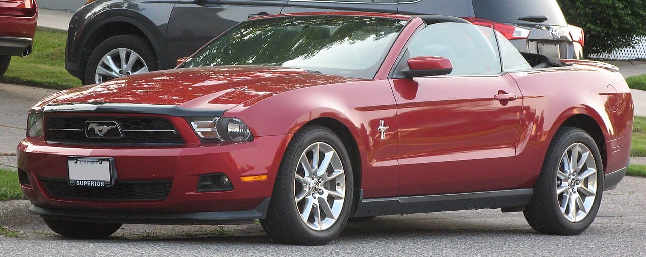 Ford Mustang, representative photo
