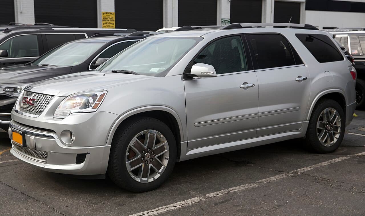 GMC Acadia, representative photo