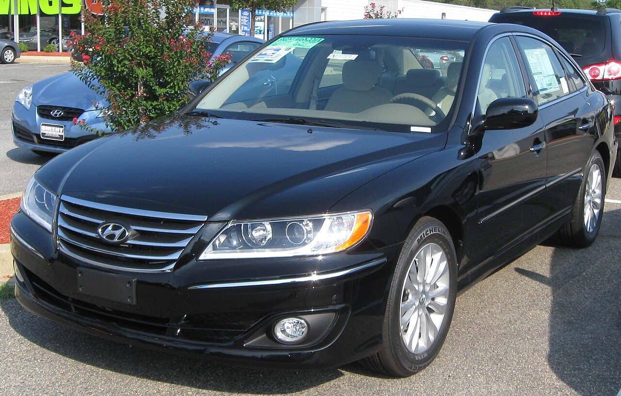 Hyundai Azera, representative photo