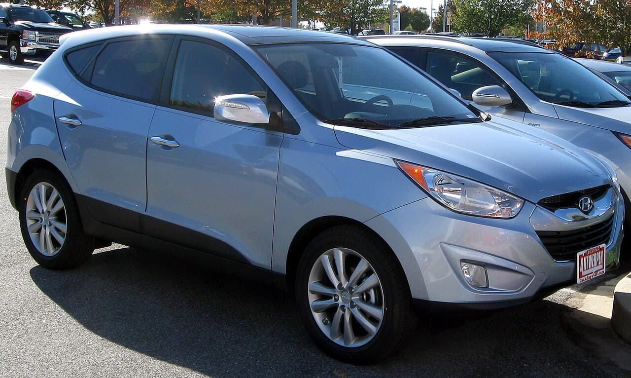 Hyundai Tucson, representative photo