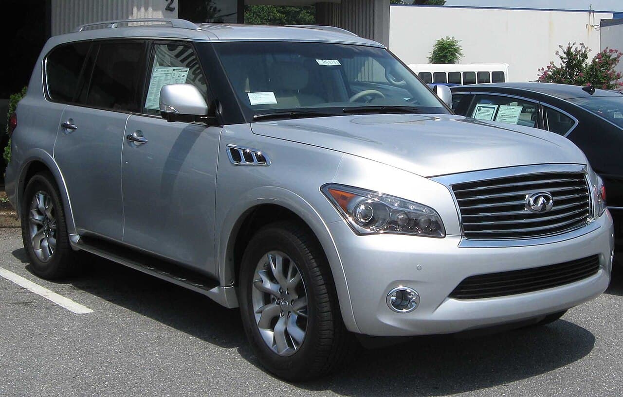 Infiniti QX56, representative photo