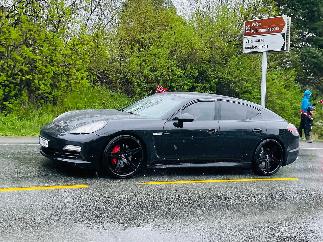 Porsche Panamera, representative photo