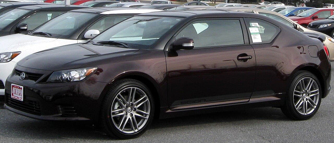 Scion tC, representative photo