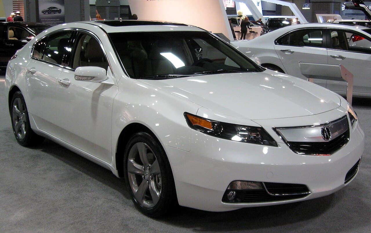 Acura TL, representative photo