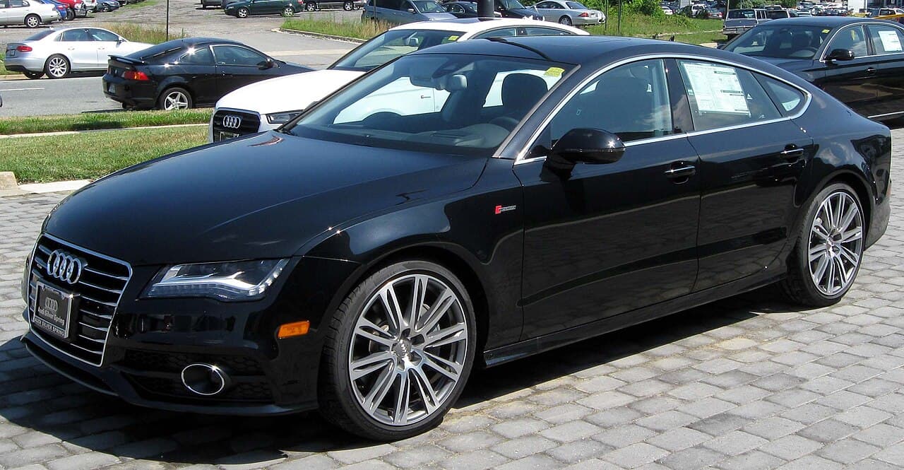 Audi A7, representative photo