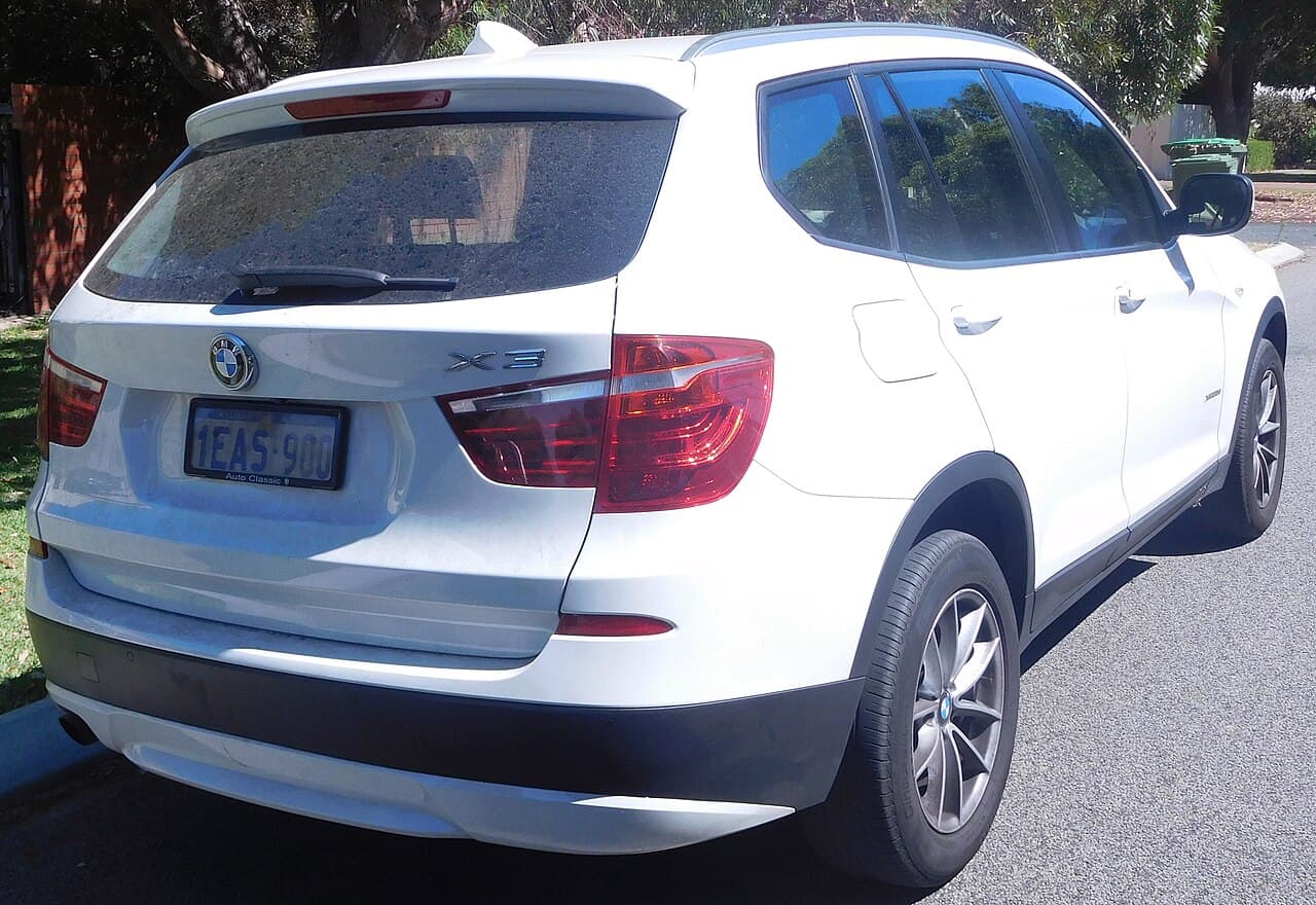 BMW X3, representative photo