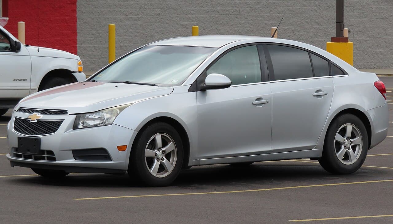 Chevrolet Cruze, representative photo