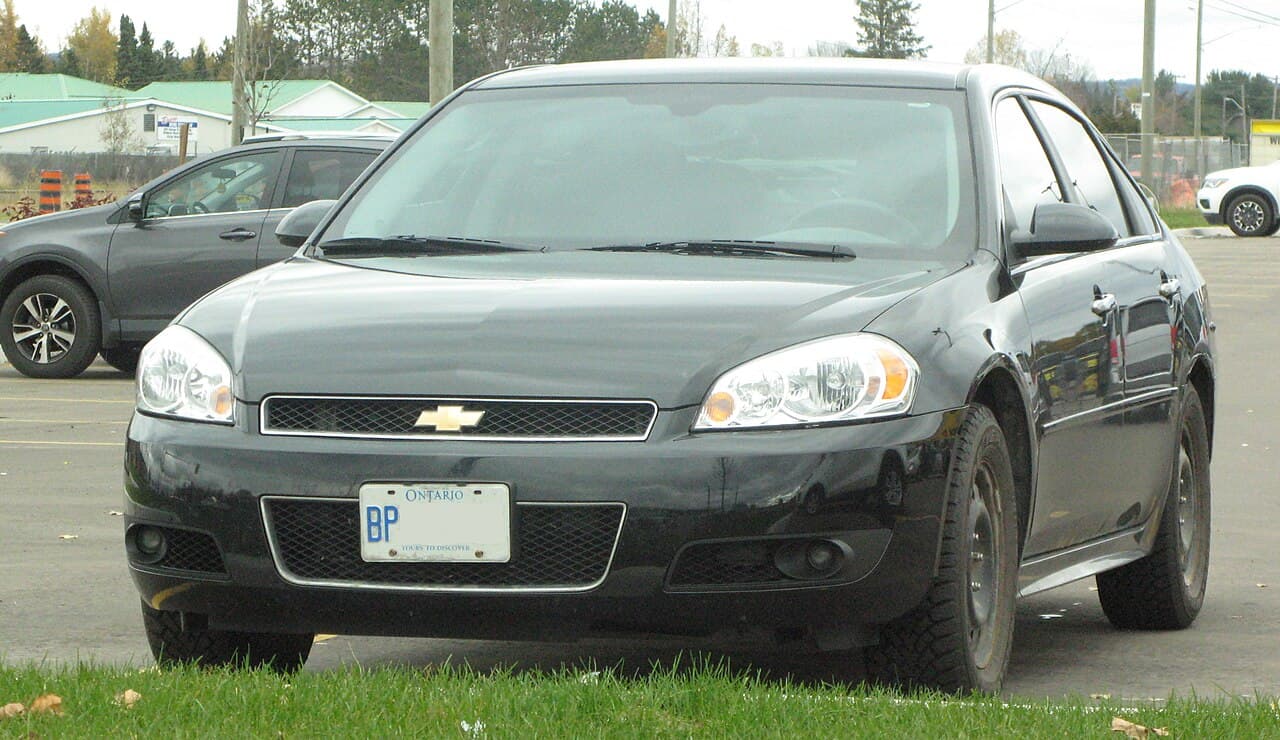 Chevrolet Impala, representative photo