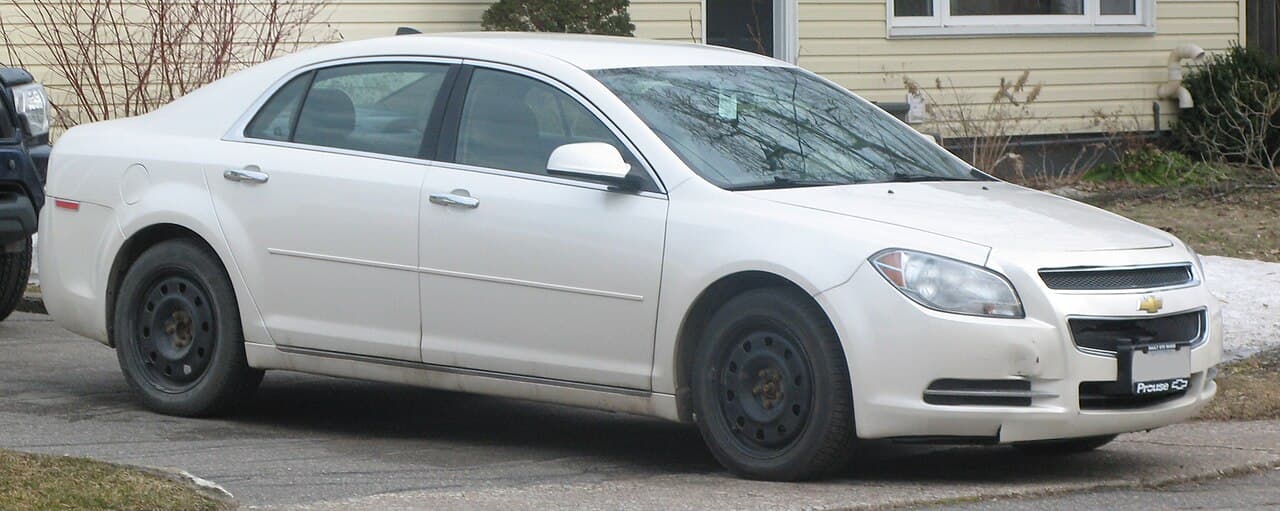 Chevrolet Malibu, representative photo