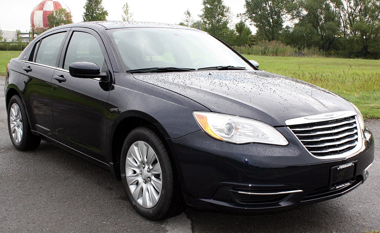 Chrysler 200, representative photo