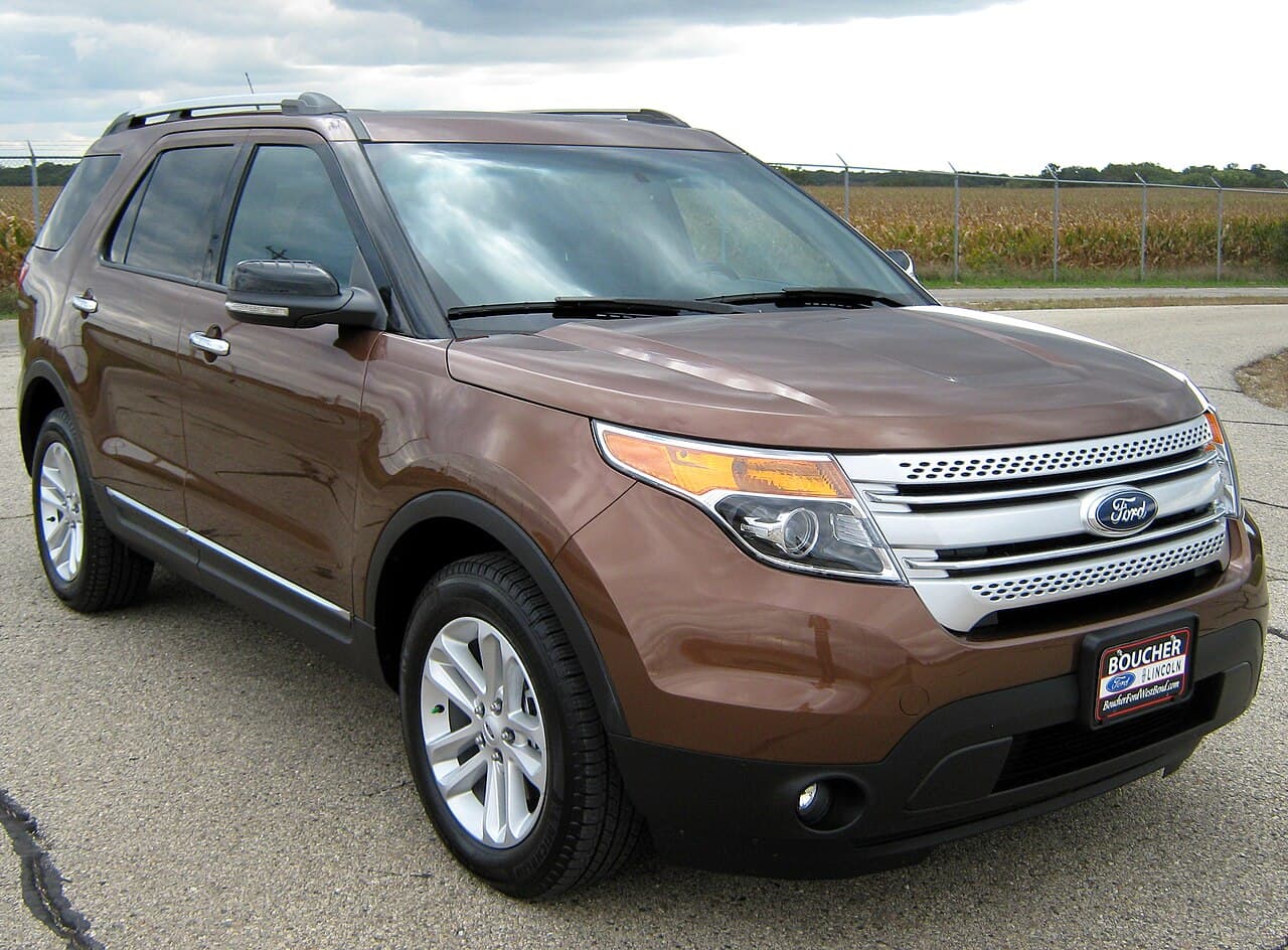 Ford Explorer, representative photo