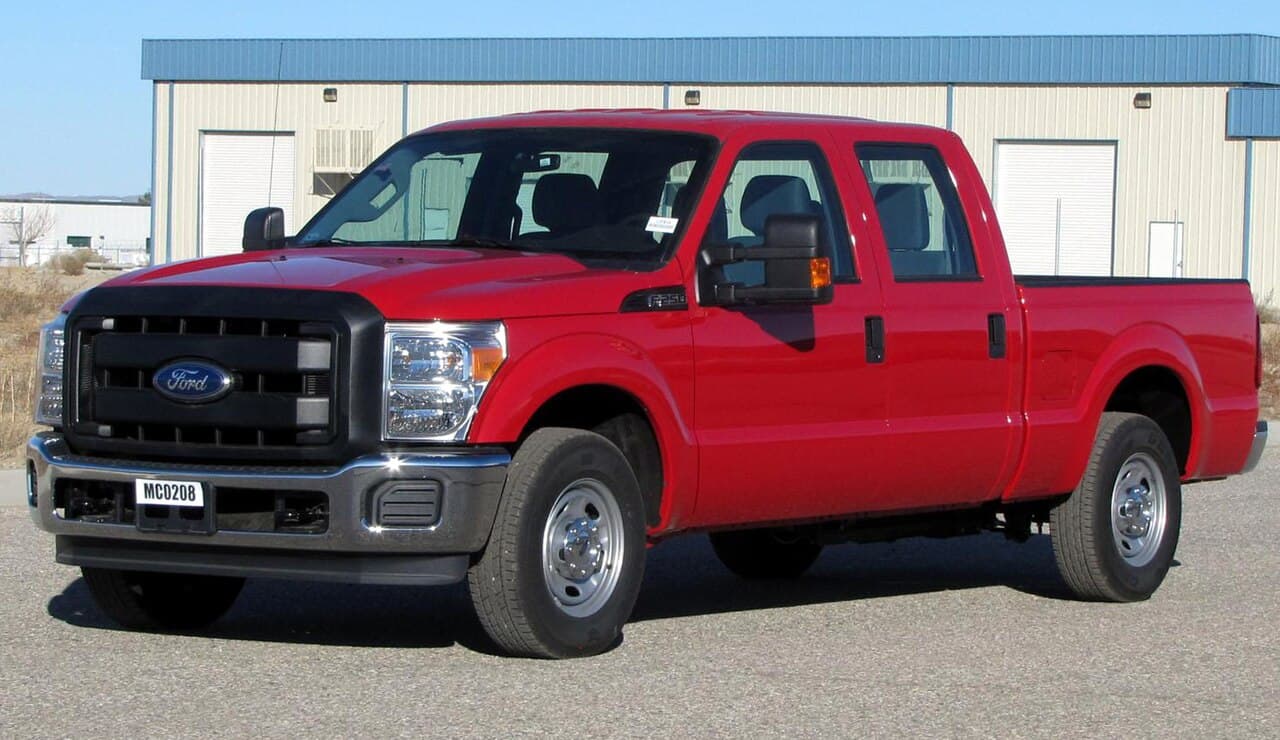 Ford F-250, representative photo