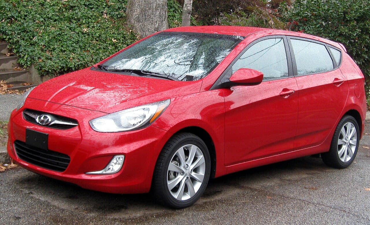 Hyundai Accent, representative photo