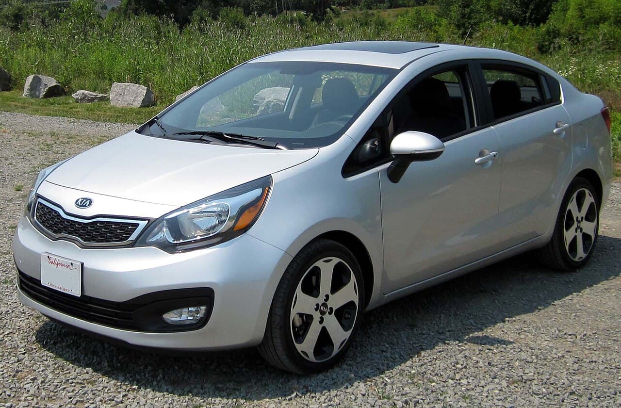 Kia Rio, representative photo