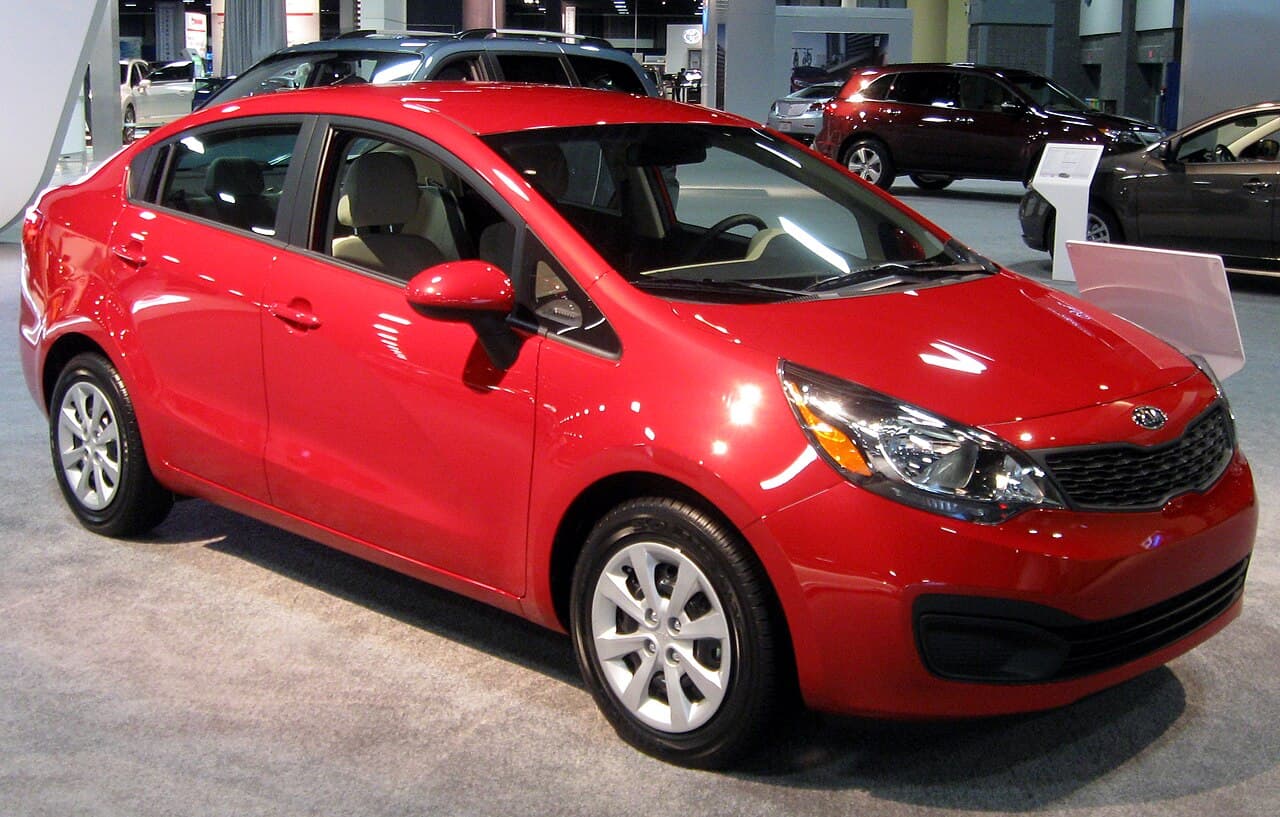 Kia Rio, representative photo