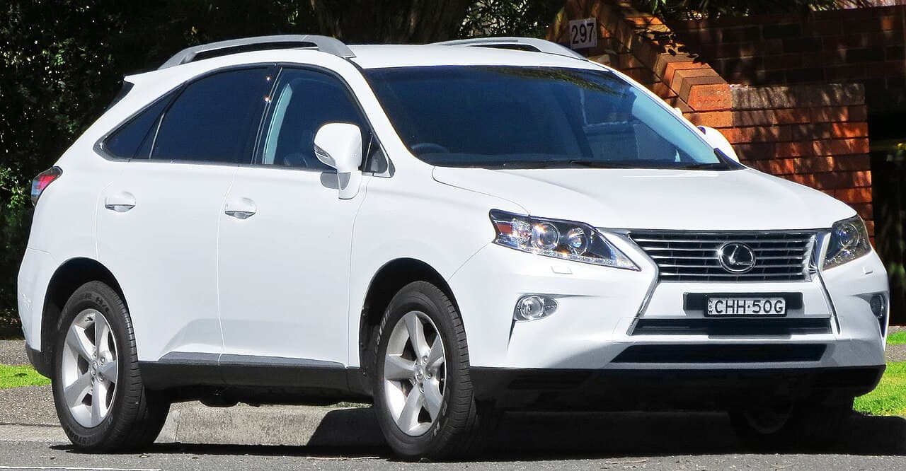 Lexus RX, representative photo