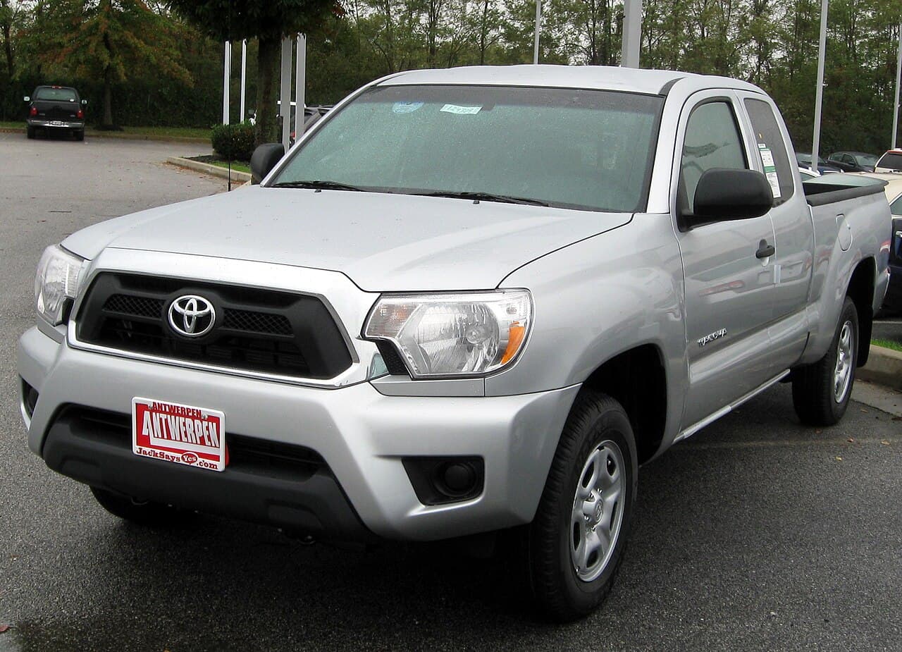 Toyota Tacoma, representative photo