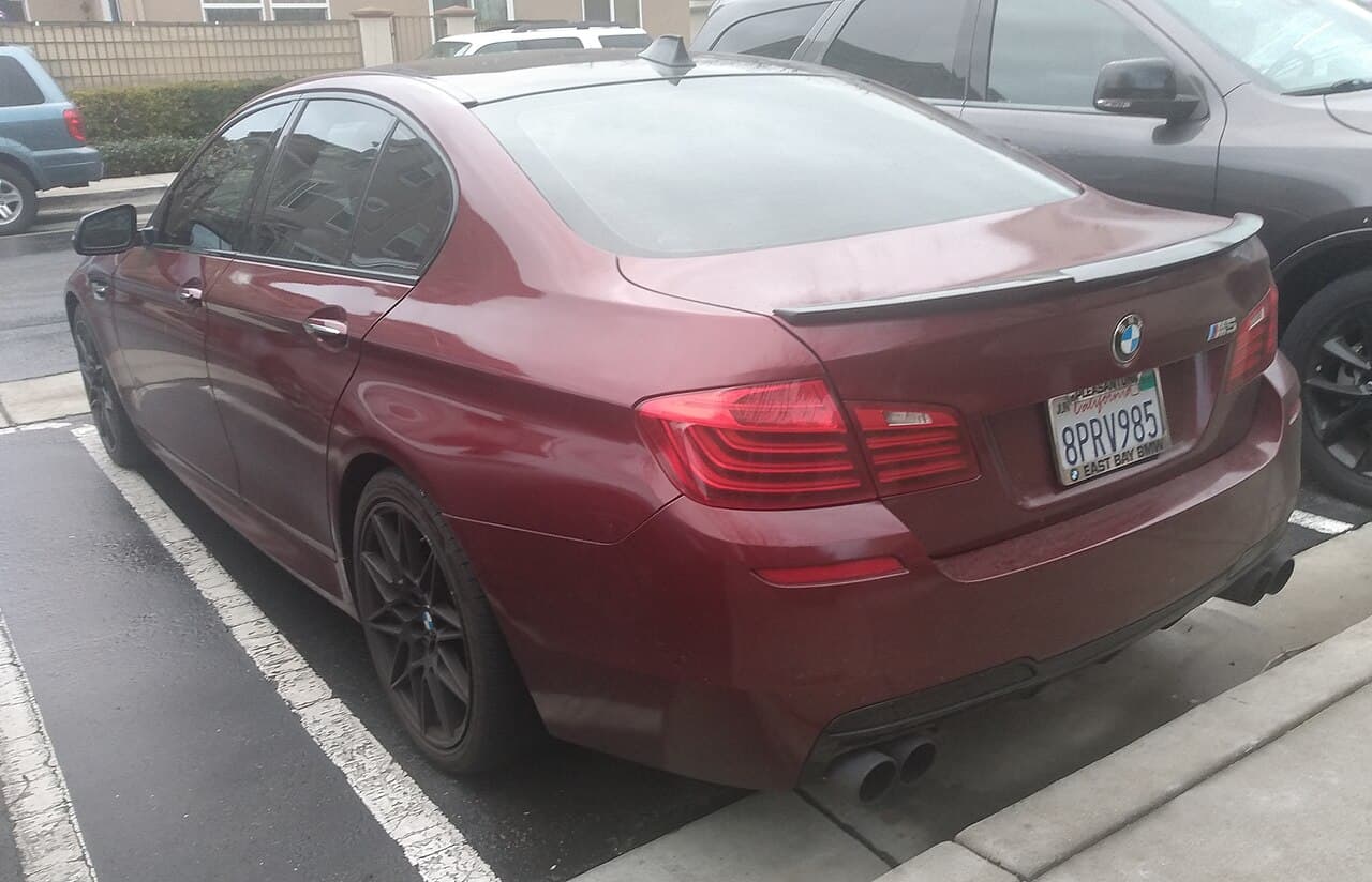 BMW M5, representative photo