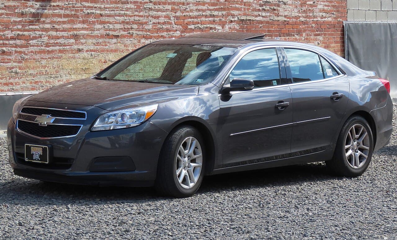 Chevrolet Malibu, representative photo