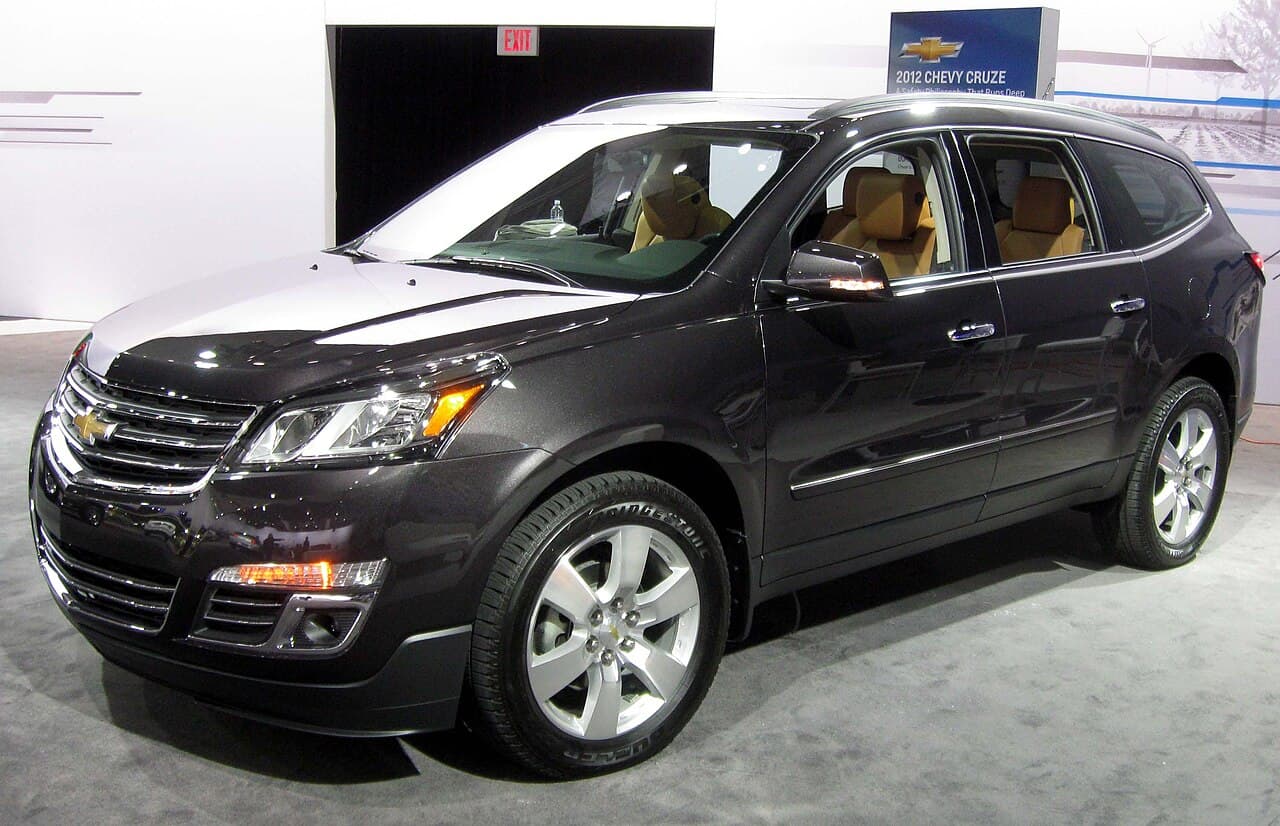 Chevrolet Traverse, representative photo