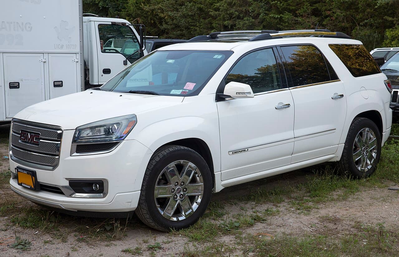 GMC Acadia, representative photo