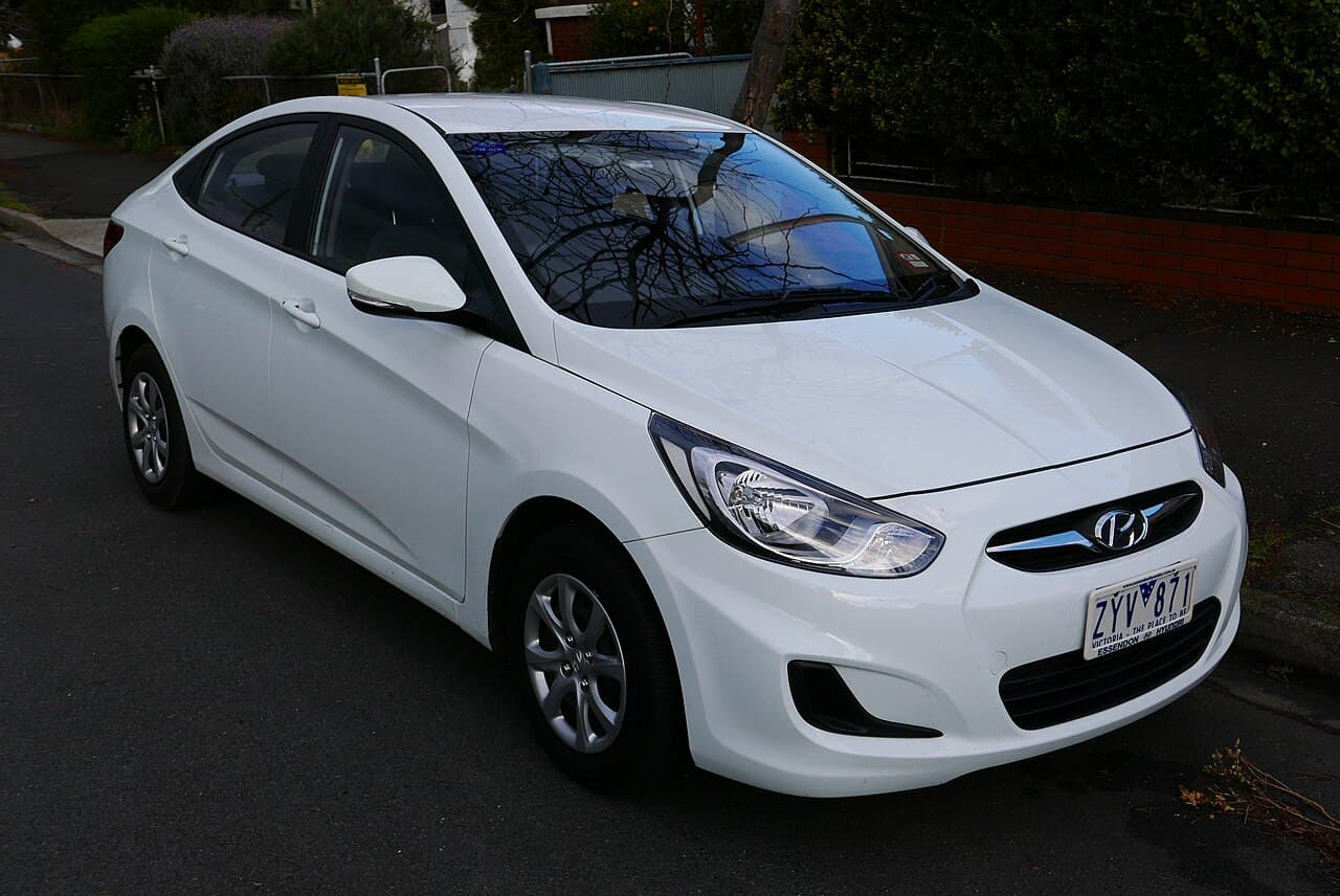 Hyundai Accent, representative photo