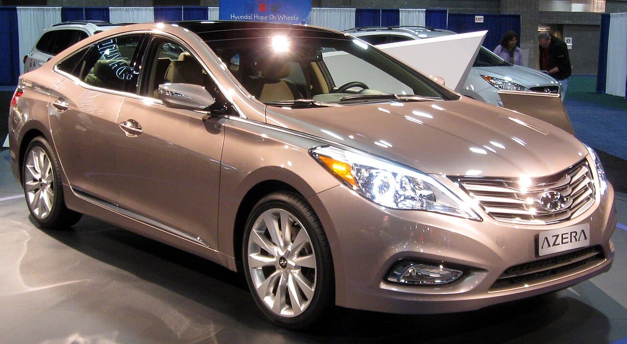 Hyundai Azera, representative photo