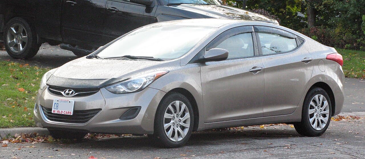 Hyundai Elantra, representative photo