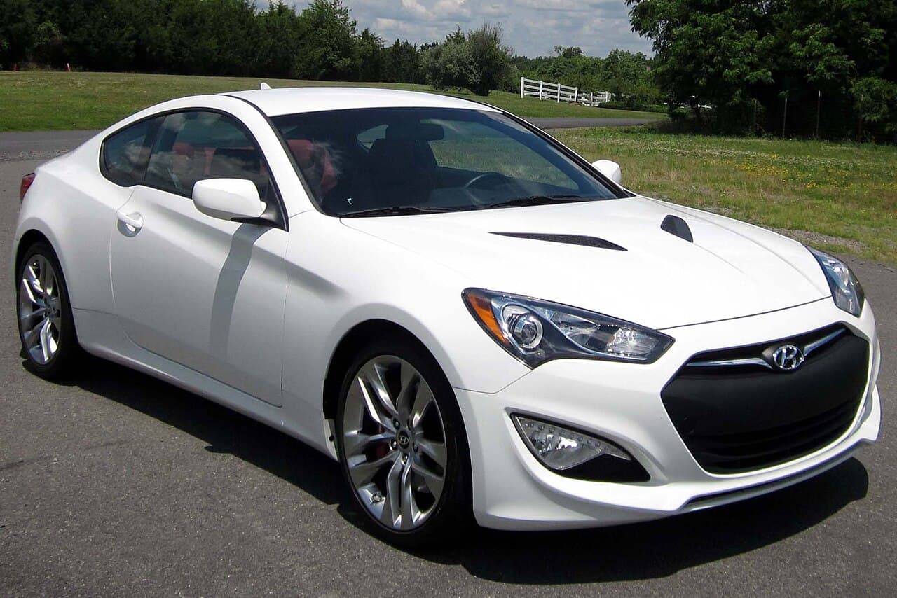 Hyundai Genesis Coupe, representative photo