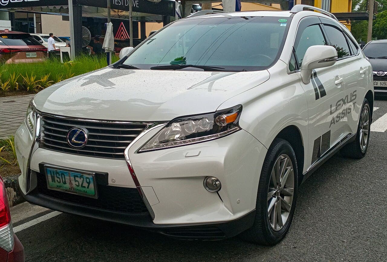 Lexus RX, representative photo