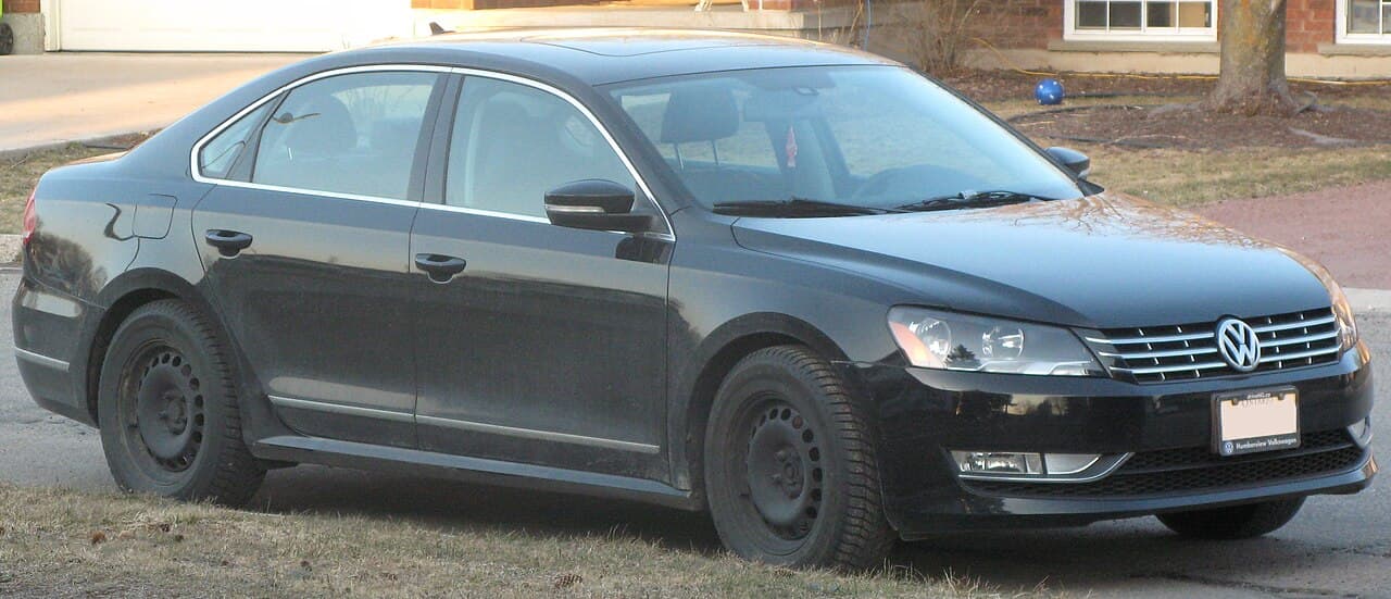 Volkswagen Passat, representative photo