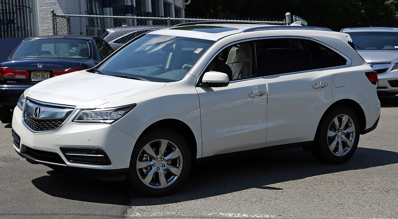 Acura MDX, representative photo